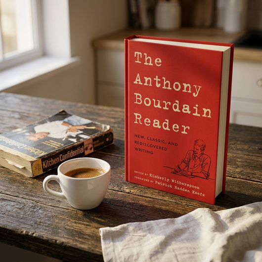 The Anthony Bourdain Reader - kitchen coffee